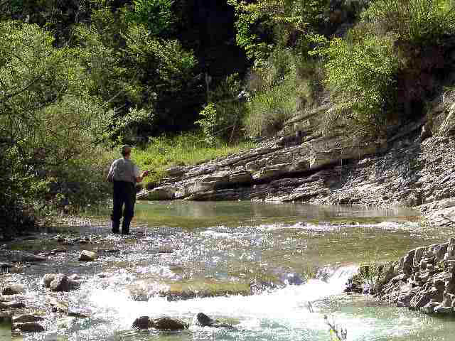 pesca a mosca fly fishing catch and release